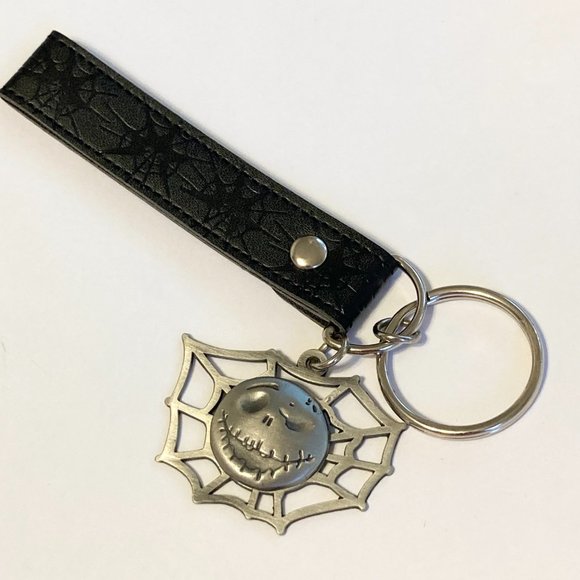 Vintage Disney Jack Skellington Keychain Keyring Nightmare Before Christmas - Picture 3 of 10